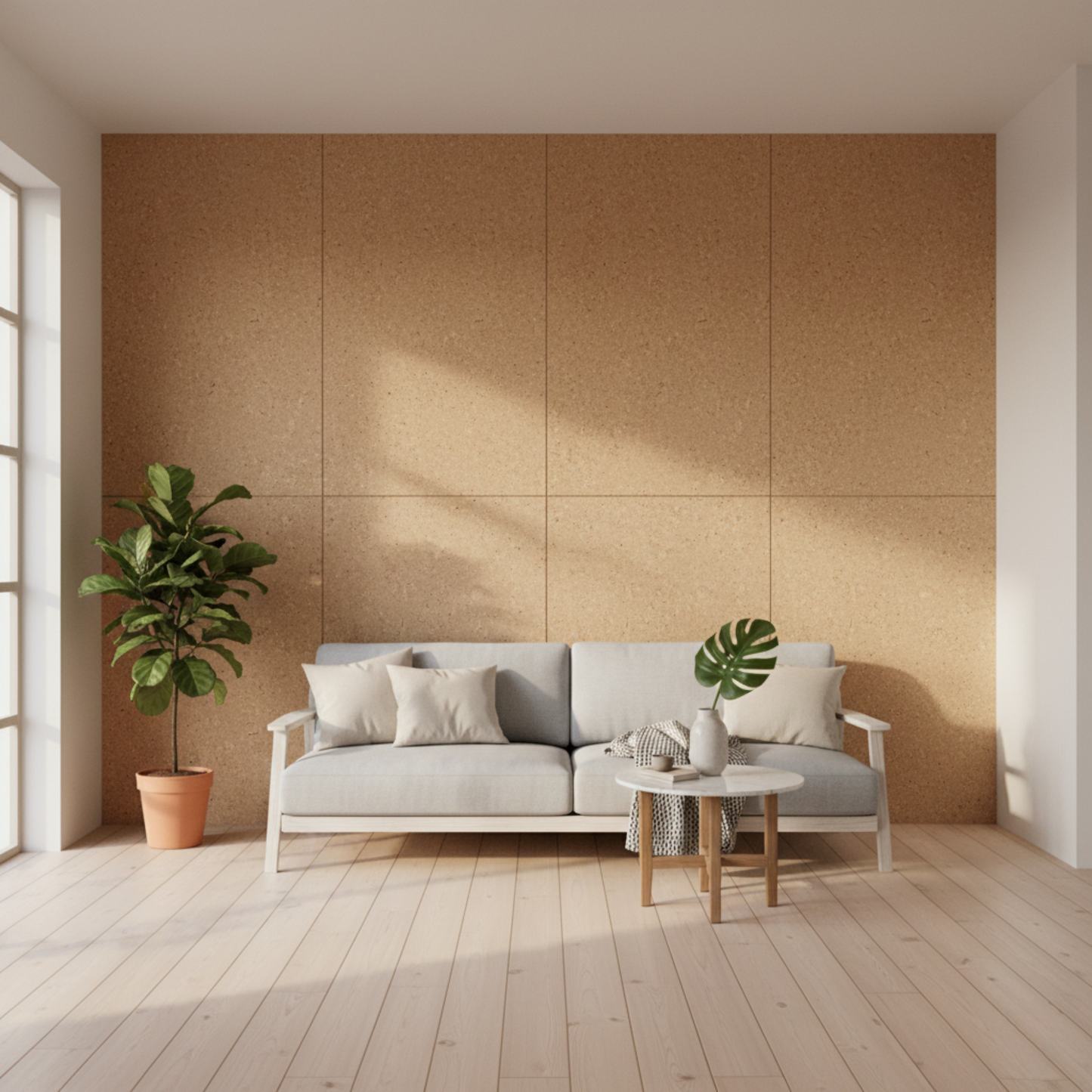 Fine-Grained Agglomerated Cork Sheet