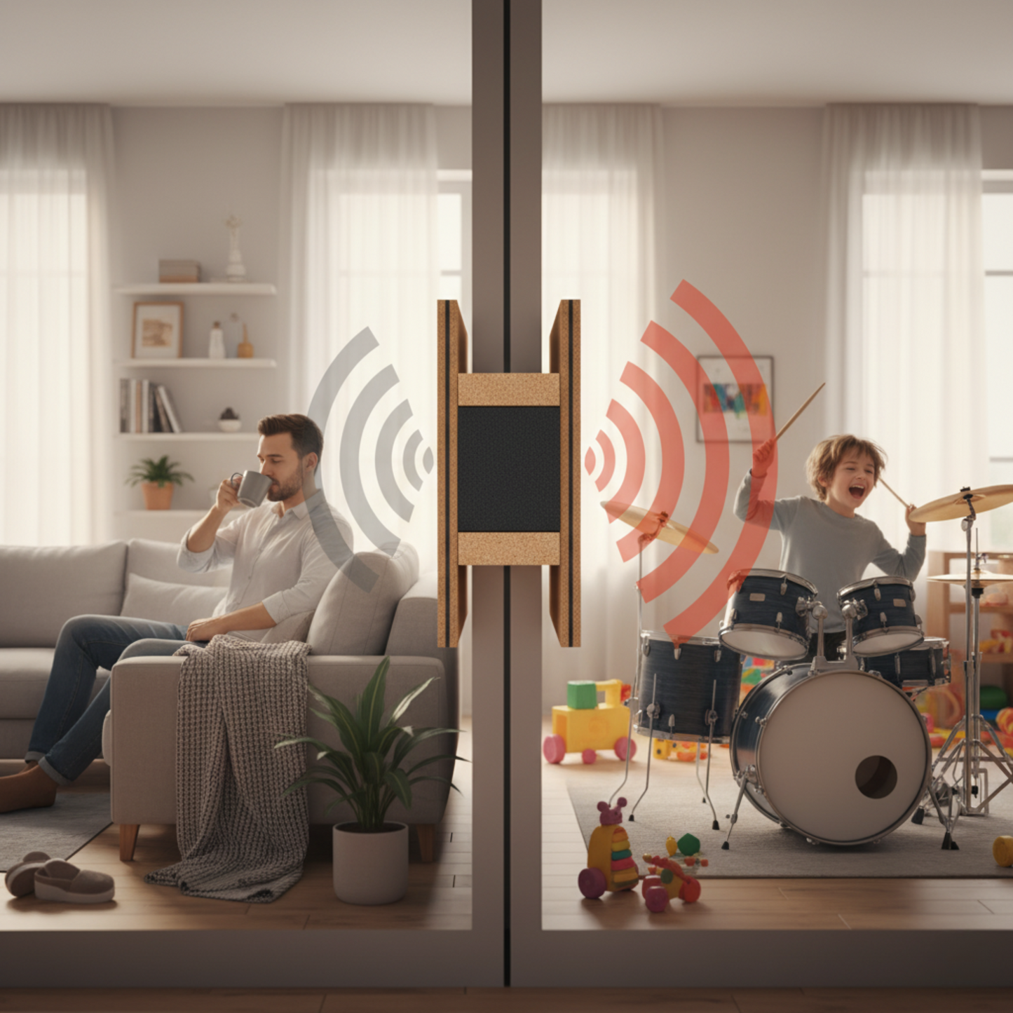 Cork Acoustic Panels BitCork Home