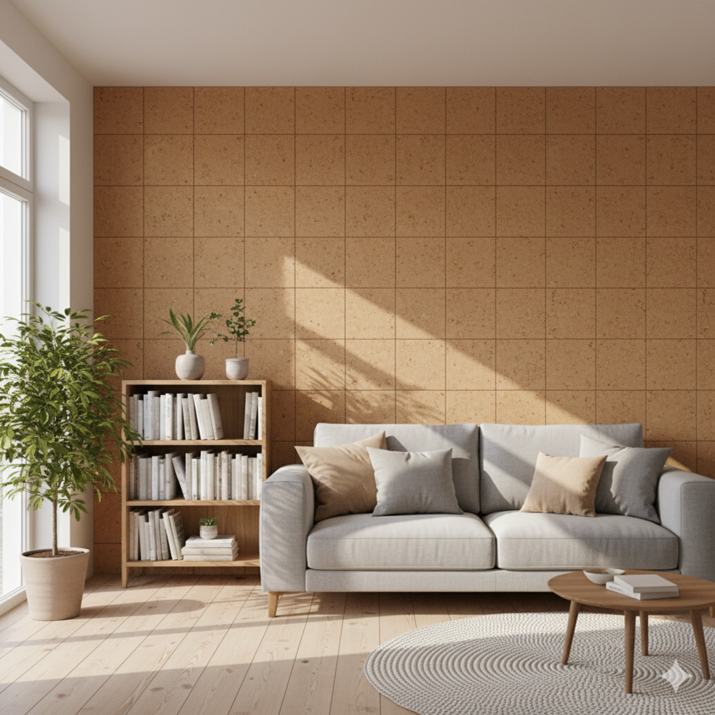 Fine Grained Self Adhesive Cork Sheets