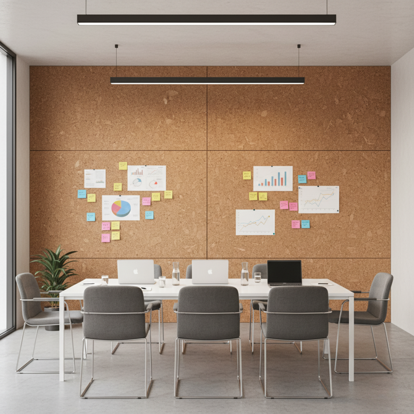 Medium-Grained Agglomerated Cork Sheets