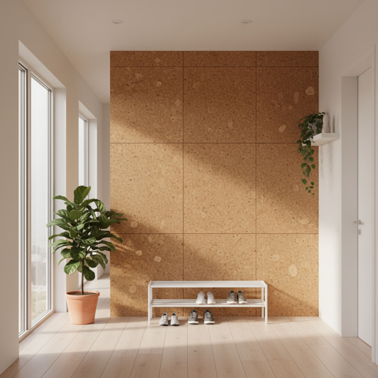Medium-Grained Agglomerated Cork Sheets