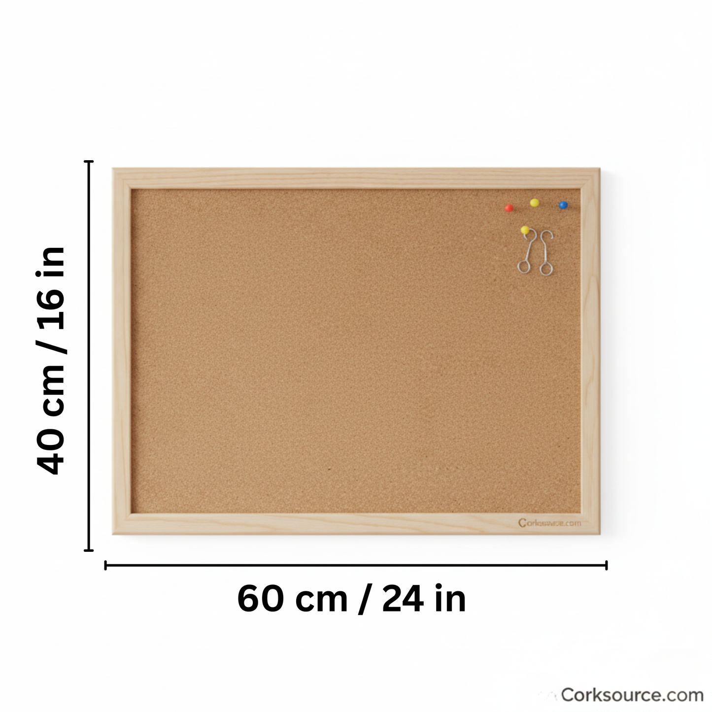 Natural Cork Memo Board