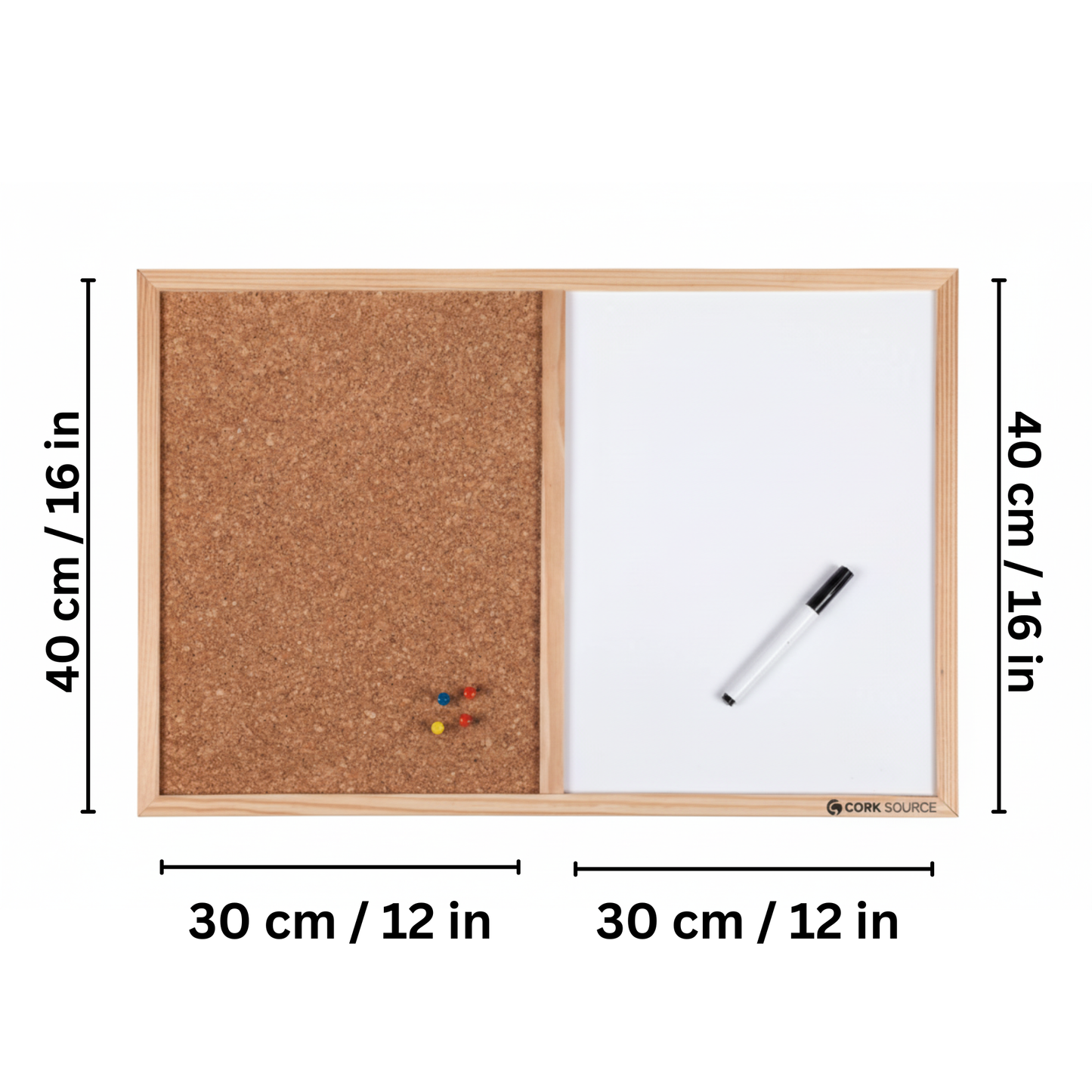 Natural Cork Memo Board