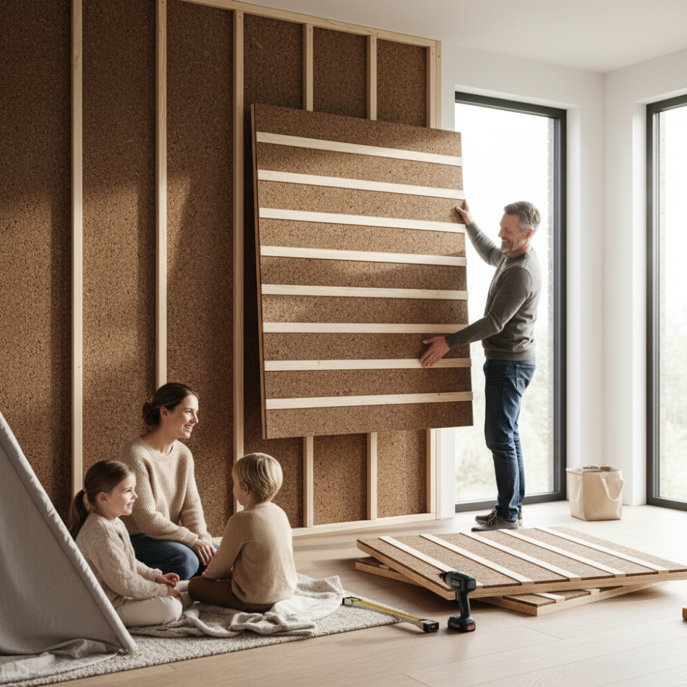 Easy to Install Expanded Cork Lambourde
