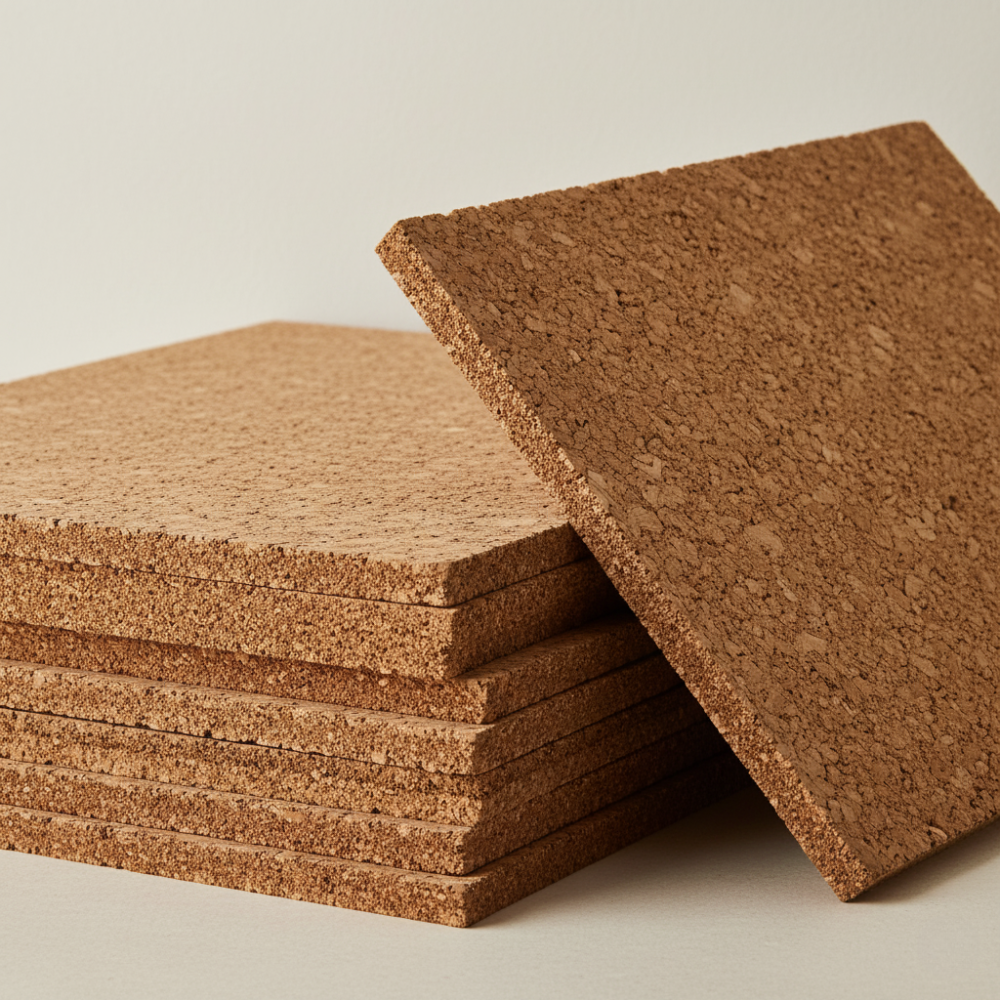 Coarse Grained Cork Sheets