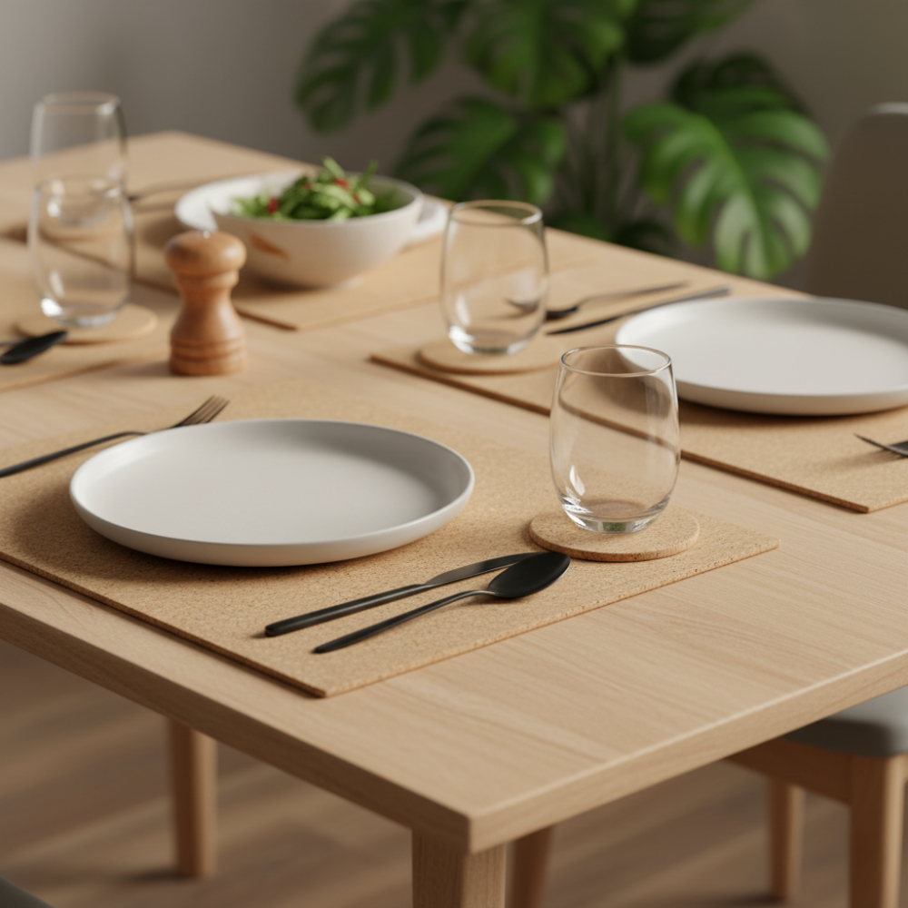 Cork Placemats and Coasters