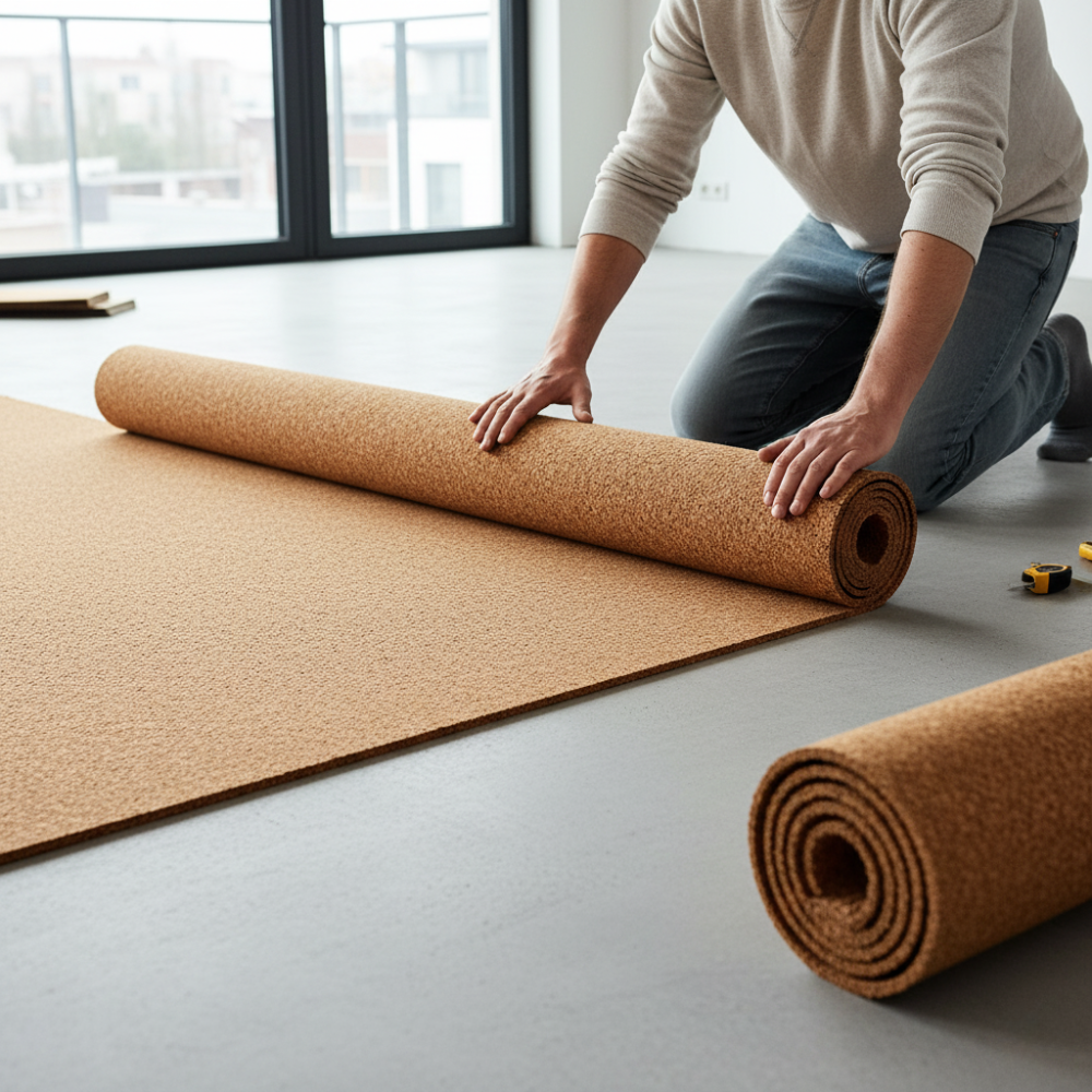 Cork Underlayment for Flooring