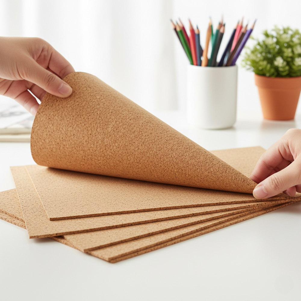 Fine Grained Cork Sheets