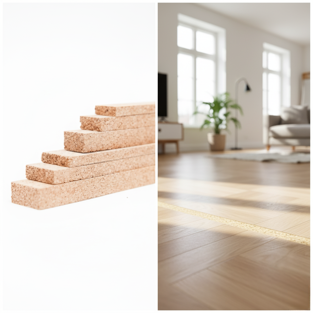 Flooring Expansion Joints Cork Strips