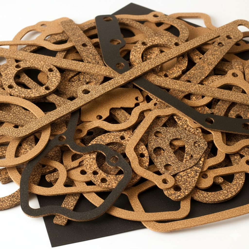 Rubber Cork Gasket Sheets