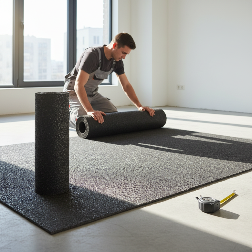 Rubber Cork Underlayment