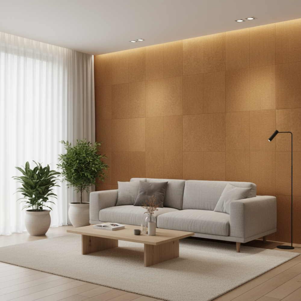 Tatami 3D Cork Wall Panels