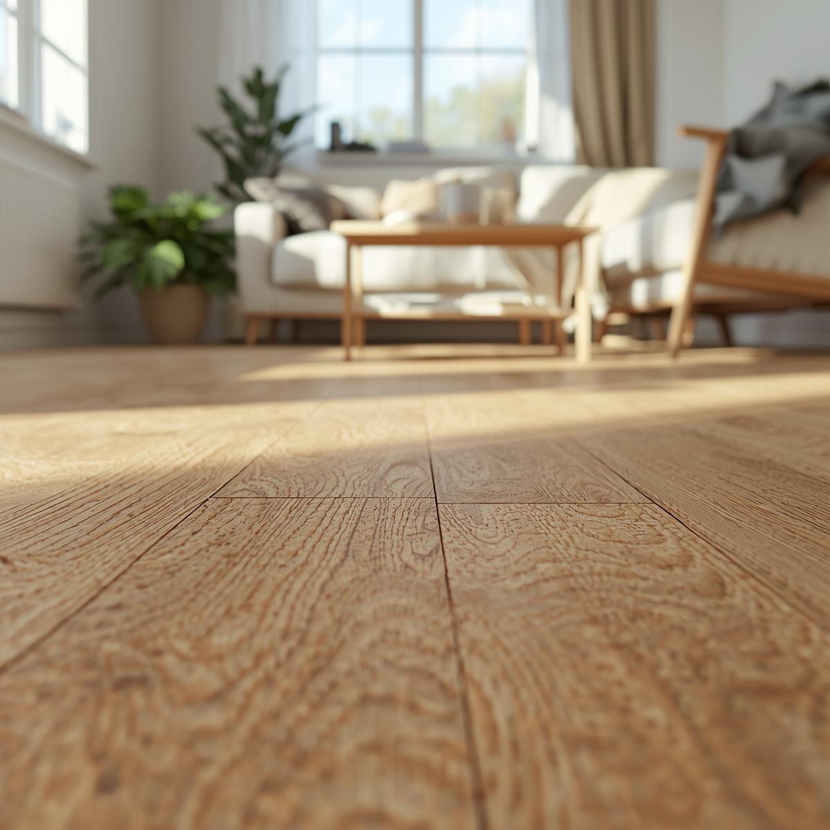 Glue Cork Parquet Flooring