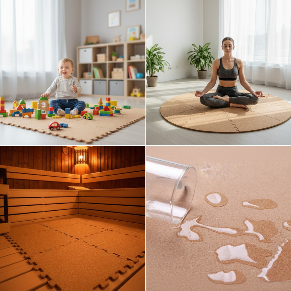 Waterproof Natural Cork Puzzles