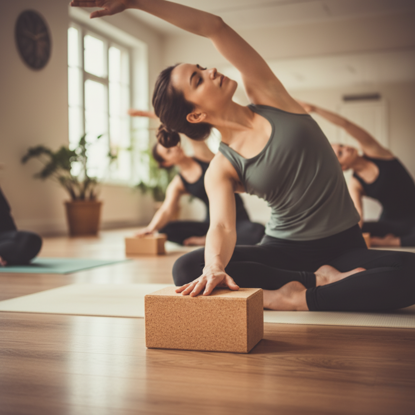 Cork Yoga Block