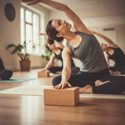 Cork Yoga Block