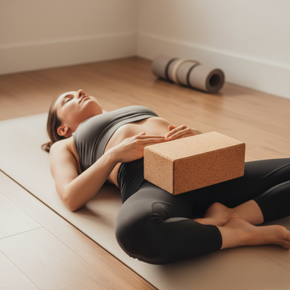 Cork Yoga Block