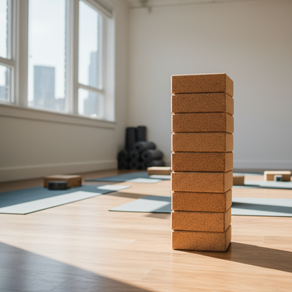 Cork Yoga Block