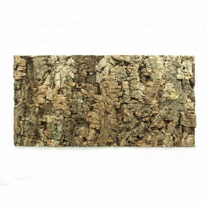 Natural Decorative Cork Bark Wall Tiles - Virgin