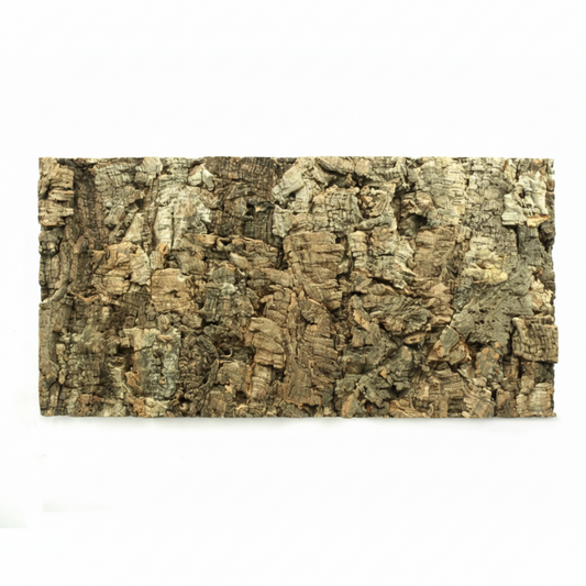 Natural Decorative Cork Bark Wall Tiles - Virgin