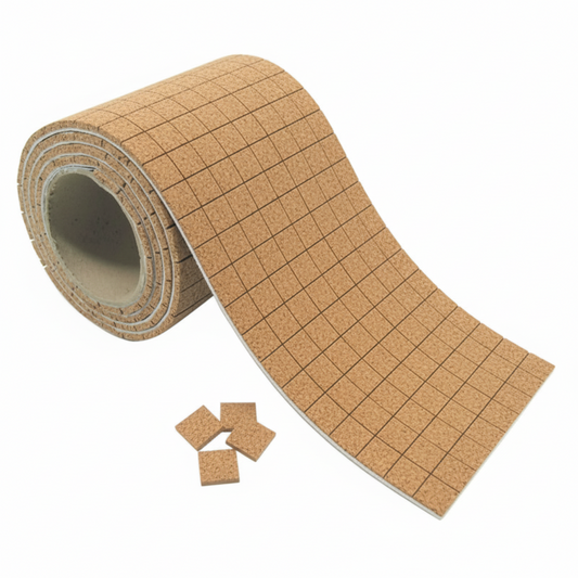 Cork Pads in Roll "Low-Tack"