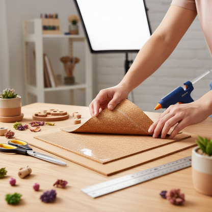 Coarse-grained Self Adhesive Cork Sheet
