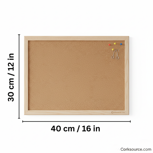 Natural Cork Memo Board