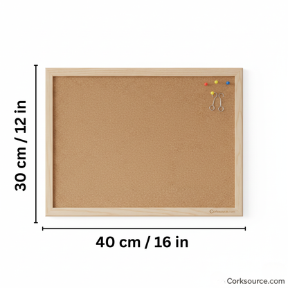 Natural Cork Memo Board